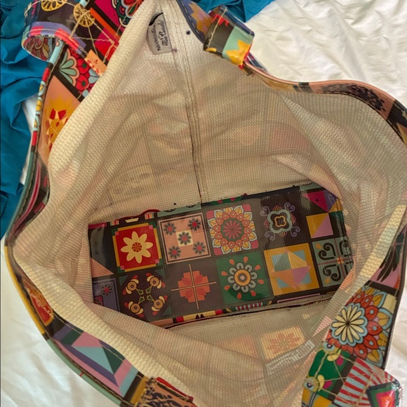 Colorful Patterned Tote Bag - Picture 3 of 6